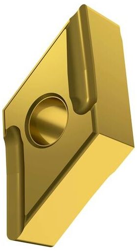 Drehwendeschneidplatte ISO DNMG 150608EL-SI:T8315 D.5,16mm PVD beschichtet Gold - VPE: 10