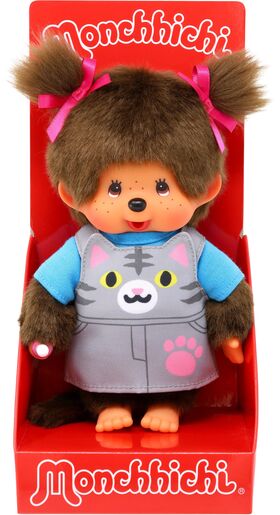 Monchhichi 20cm Animal Dress Kitten