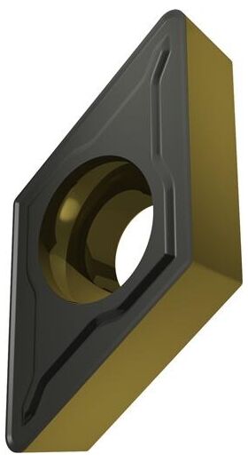 Drehwendeschneidplatte ISO DCMT 11T308E-FM2:T9415 D. 4,4mm MT-CVD beschichtet - VPE: 10