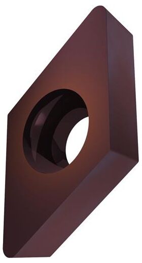 Drehwendeschneidplatte ISO DCMW 11T308:T8415 D.4,4mm PVD beschichtet Goldbraun - VPE: 10