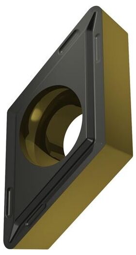 Drehwendeschneidplatte ISO DCMT 11T308E-FF2:T9415 D. 4,4mm MT-CVD beschichtet - VPE: 10