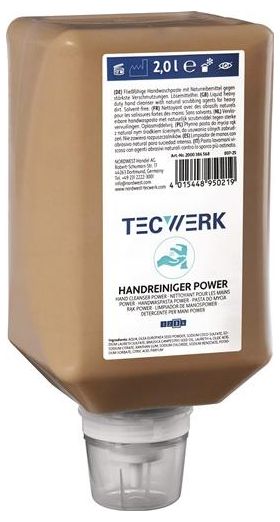 Handreiniger Power 2l seifenfrei,lösemittelfrei,parfümiert TECWERK