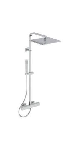 IDS Duschsystem CERATHERM C100 Square Kopfbrause 300x300mm chrom IDEAL STANDARD