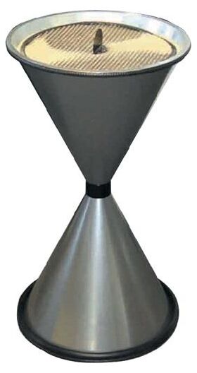 Standascher D405xH770mm anthrazit Stahlbl.TKG