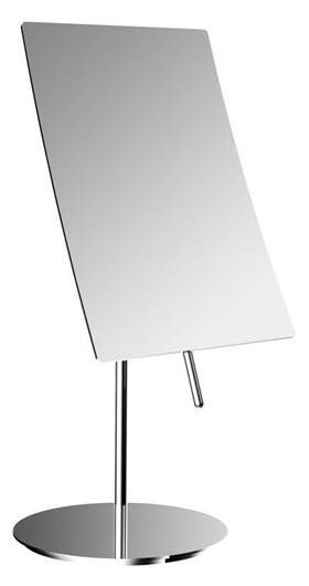 Emco Standspiegel PURE eckig, 132x148mm, 3-fach, randlos chrom EMCO