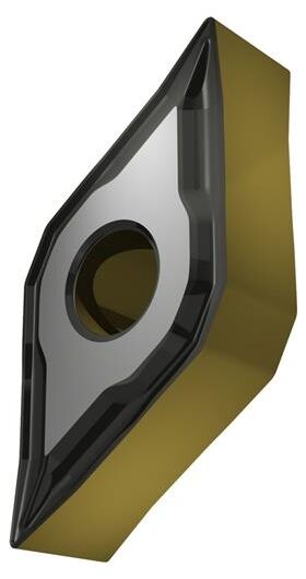 Drehwendeschneidplatte ISO DNMG 150604E-NF:T9415 D. 5,16mm MT-CVD beschichtet - VPE: 10