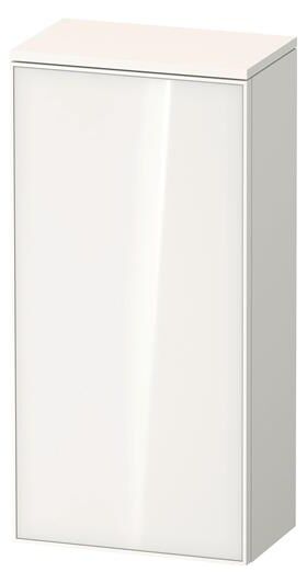 Duravit Halbhochschrank Zencha 400x819x240mm we / we s-matt Türansch li