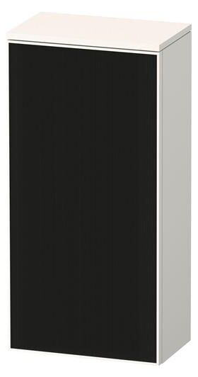 Duravit Halbhochschrank Zencha 400x819x240mm sw ls / we smatt TA re