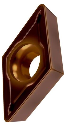 Drehwendeschneidplatte ISO DCMT 11T312E-FM2:T8430 D.4,4mm PVD beschichtet - VPE: 10