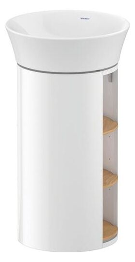 Duravit Waschtischunterbau WHITE TULIP 350x410mm eiche natur/weiß hochglanz