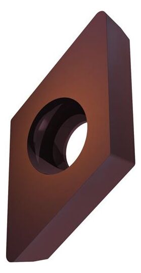 Drehwendeschneidplatte ISO DCMW 070204:T8415 D.2,8mm PVD beschichtet Goldbraun - VPE: 10