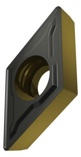 Drehwendeschneidplatte ISO DCMT 070204E-FM2:T9415 D. 2,8mm MT-CVD beschichtet - VPE: 10