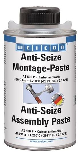 Montagepaste Anti-Seize 500g anthrazit Pinseldose WEICON