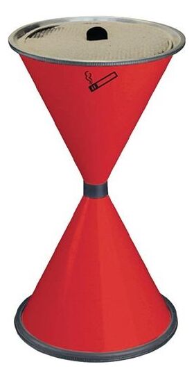 Standascher D405xH770mm rot Stahlbl.TKG
