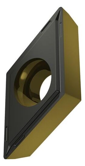 Drehwendeschneidplatte ISO DCMT 11T304E-FF2:T9415 D. 4,4mm MT-CVD beschichtet - VPE: 10