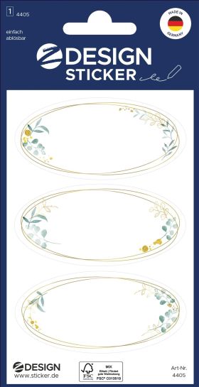 AVERY ZWECKFORM  HOM Zier-Rahmen oval 4405 - 10 VPE