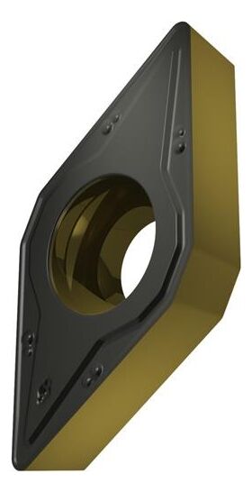 Drehwendeschneidplatte ISO DCMT 150408E-RM:T9415 D. 5,5mm MT-CVD beschichtet - VPE: 10