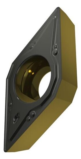 Drehwendeschneidplatte ISO DCMT 11T304E-RM:T9415 D. 4,4mm MT-CVD beschichtet - VPE: 10