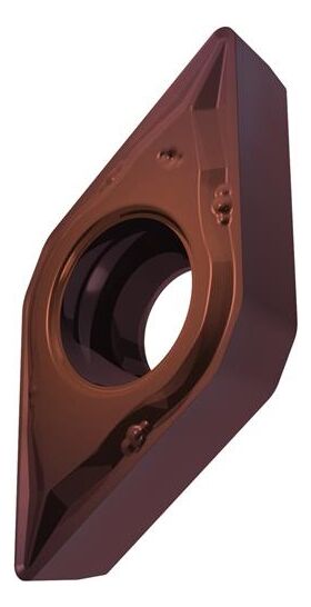 Drehwendeschneidplatte ISO DCMT 070204E-FM:T8415 D.2,8mm PVD beschichtet PRAMET - VPE: 10