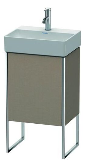 Duravit Waschtischunterbau XSQUARE 731x434x340mm Türanschlag links leinen