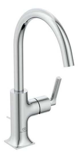 IDS Waschtischarmatur JOY NEO m seitl Betät. m Ablaufgarnitur chrom IDEAL STANDARD