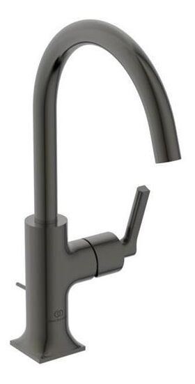 IDS Waschtischarmatur JOY NEO m seitl Betät. m AG magnetic grey IDEAL STANDARD