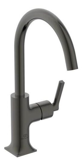 IDS Waschtischarmatur JOY NEO m seitl Betät. o AG magnetic grey IDEAL STANDARD