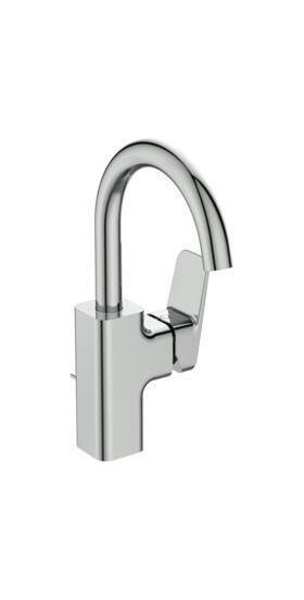 IDS Einhebel-WT-Armatur H200 CERAPLAN hoh Ala mit Metall-Ablaufgarnitur chrom IDEAL STANDARD