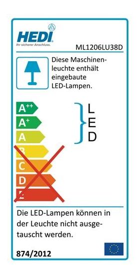LED-Arbeitsleuchte 6 W 550 lm HEDI