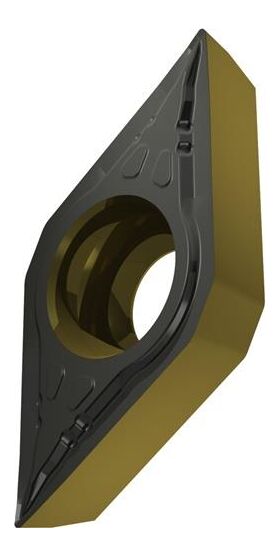 Drehwendeschneidplatte ISO DCMT 11T302E-UR:T9415 D. 4,4mm MT-CVD beschichtet - VPE: 10