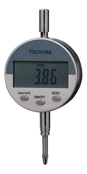 Messuhr 12,5mm Abl.mm 0,01 dig.TECWERK