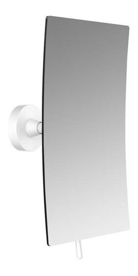 EC Kosmetikspiegel round 13937 3-fach, Klebeadapter 132x208 mm weiß EMCO