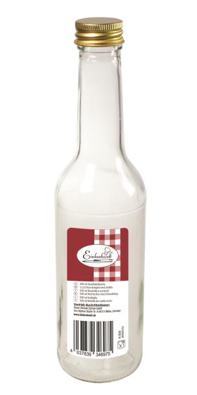 DOSEN-ZENTRALE Gradhalsflasche 'Einkochwelt' - VPE: 12