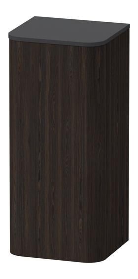 Duravit Halbhochschrank HAPPY D.2 PLUS 880x400x360mm Türansch li NB gebürstet