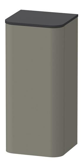 Duravit Halbhochschrank HAPPY D.2 PLUS 880x400x360mm Türansch re Steingr sdm