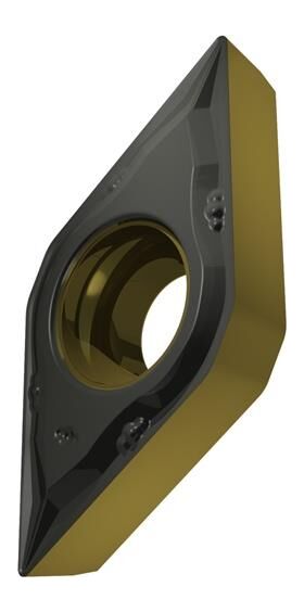 Drehwendeschneidplatte ISO DCMT 070202E-FM:T9415 D. 2,8mm MT-CVD beschichtet - VPE: 10