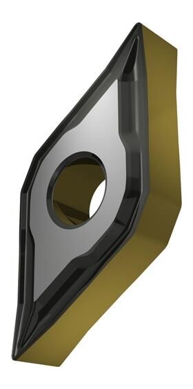 Drehwendeschneidplatte ISO DNMG 150404E-NF:T9415 D. 5,16mm MT-CVD beschichtet - VPE: 10