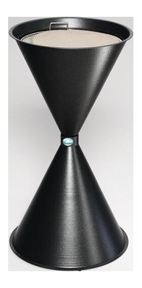 Standascher D400xH730mm antik-silber Stahlbl.VAR