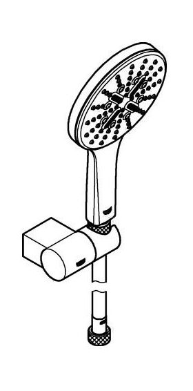 Grohe Wha RAINSHOWER SMARTACTIVE 130 chr