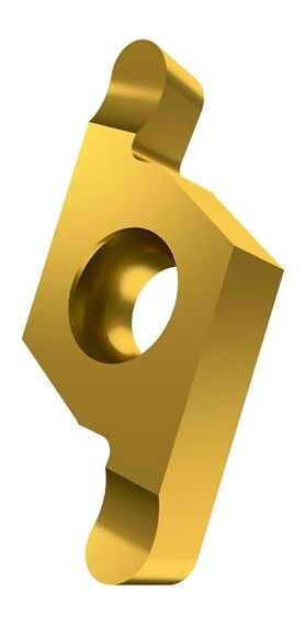 Drehwendeschneidplatte ISO X61 0602-R100 R:6640 Tiefe 3mm MT-CVD beschichtet - VPE: 10