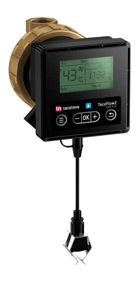 Taconova Hocheffizienz Zirkulationspumpe TacoFlow2 PURE PLUS 15-14/80