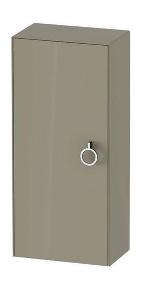 Duravit Halbhochschrank WHITE TULIP 880x400x240mm Steingr hgl Anschlag links