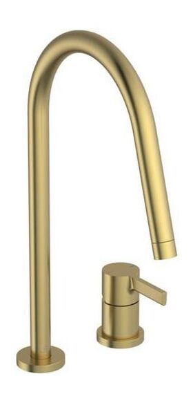 IDS Küchenarmatur GUSTO Ausladung 243mm brushed gold IDEAL STANDARD