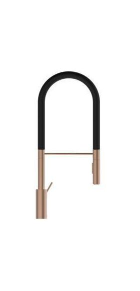 IDS Küchenarmatur GUSTO Semi-Pro 2F-Br. Ausl 225mm Höhe 604mm sunset rose IDEAL STANDARD