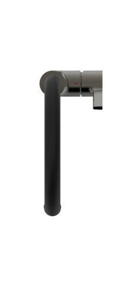 IDS Küchenarmatur GUSTO Semi-Pro 2F-Brause, Ausladung 225mm magnetic grey IDEAL STANDARD