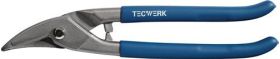 Lochschere Gesamt-L.250mm re.STA max.1mm VA max.0,5mm Qualitätsst.Ku.-Überzug TW
