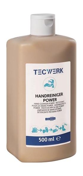 Handreiniger Power 500ml seifenfrei,lösemittelfrei,parfümiert TECWERK