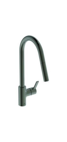 IDS Küchenarmatur GUSTO 2F-Brause, Ausladung 241mm magnetic grey IDEAL STANDARD