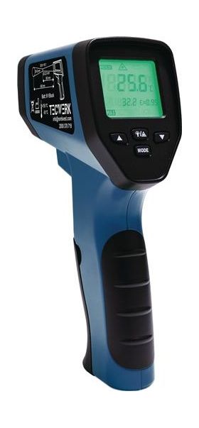 Infrarotthermometer -50 b.ca.750GradC ±2GradC TECWERK