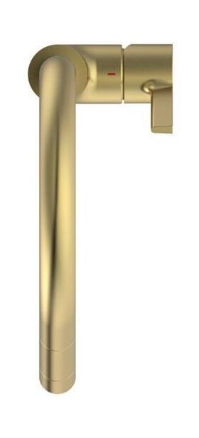 IDS Küchenarmatur GUSTO 1F-Brause, Ausladung 240mm brushed gold IDEAL STANDARD